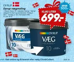 Bilka Dyrup vægmaling tilbud