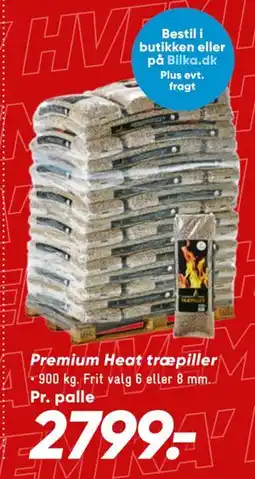 Bilka Premium Heat træpiller tilbud