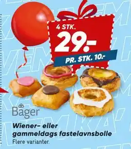 Bilka Wiener eller gammeldags fastelavnsbolle tilbud