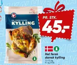 Bilka Hel fersk dansk kylling tilbud