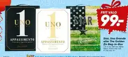 Bilka Star, Uno Grande eller The Golden Zin Bag-in-Box tilbud