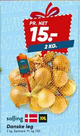 Bilka Danske løg tilbud