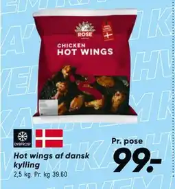 Bilka Hot wings af dansk kylling tilbud