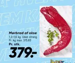 Bilka Mørbrad af okse tilbud