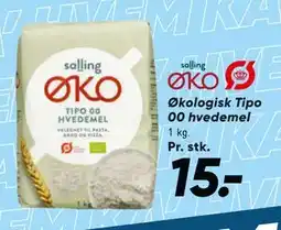 Bilka Økologisk Tipo 00 hvedemel tilbud