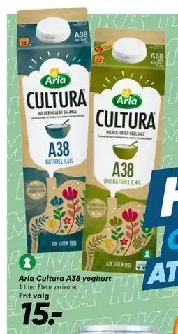 Bilka Arla Cultura A38 yoghurt tilbud
