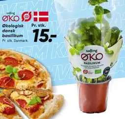 Bilka Økologisk dansk basilikum tilbud