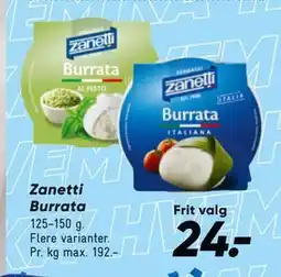 Bilka Zanetti Burrata tilbud