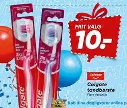 Bilka Colgate tandbørste tilbud