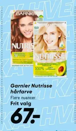 Bilka Garnier Nutrisse hårfarve tilbud