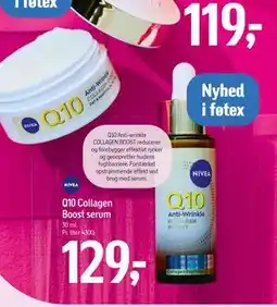 Føtex Q10 Collagen Boost serum tilbud