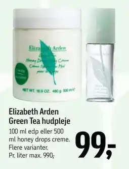 Føtex Elizabeth Arden Green Tea hudpleje tilbud