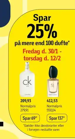 Føtex Spar 25% på mere end 100 dufte tilbud