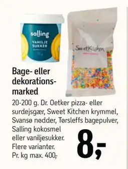 Føtex Bage- eller dekorationsmarked tilbud