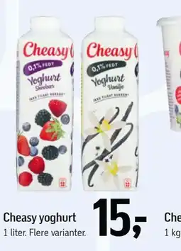 Føtex Cheasy yoghurt tilbud