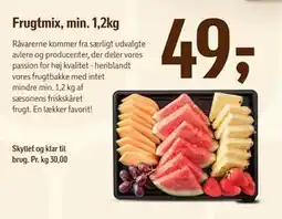 Føtex Frugtmix, min. 1,2kg tilbud
