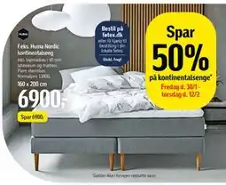 Føtex Huma Nordic kontinentalseng tilbud