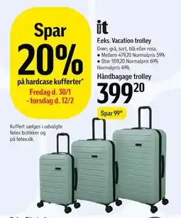 Føtex Vacation trolley tilbud