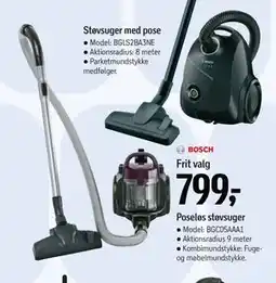 Føtex Poseløs støvsuger tilbud