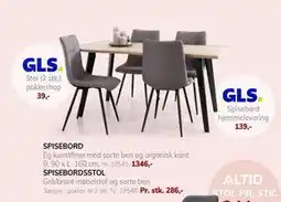 Daells Bolighus SPISEBORD tilbud