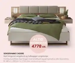 Daells Bolighus SENGERAMME CADORE tilbud