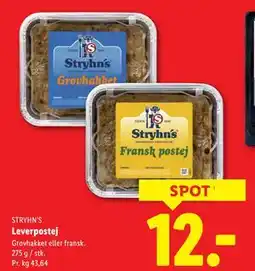 Lidl Leverpostej tilbud