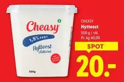 Lidl Hytteost tilbud