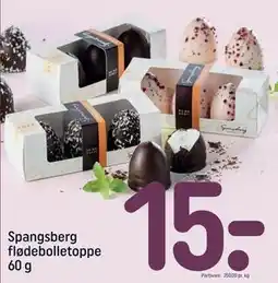 REMA 1000 Spangsberg flødebolletoppe 60 g tilbud