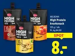 Lidl High Protein kvarksnack tilbud