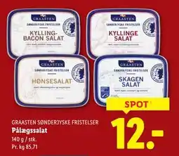 Lidl Pålægssalat tilbud