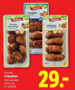 Lidl Frikadeller tilbud