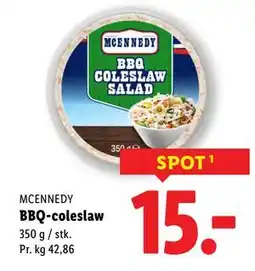 Lidl BBQ-coleslaw tilbud