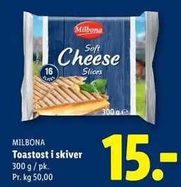 Lidl Toastost i skiver tilbud