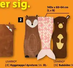 Lidl Hyggetæppe i dyreform tilbud