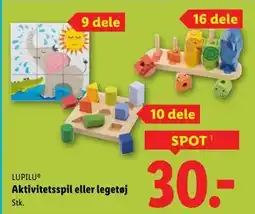Lidl Aktivitetsspil eller legetøj tilbud