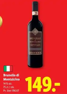 Lidl Brunello di Montalcino tilbud