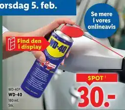 Lidl WD-40 tilbud
