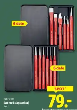 Lidl Sæt med slagværktøj tilbud