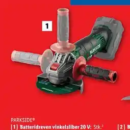 Lidl Batteridreven vinkelsliber 20 V tilbud