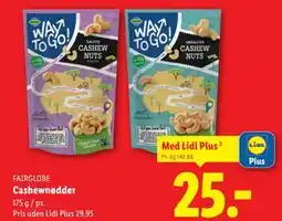 Lidl Cashewnødder tilbud