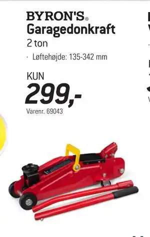 Thansen Garagedonkraft tilbud