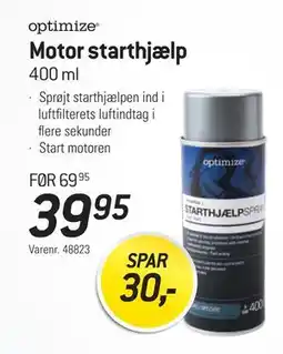 Thansen Motor starthjælp tilbud