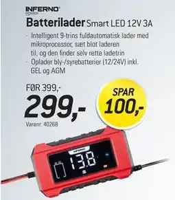 Thansen Batterilader tilbud