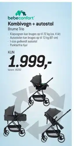 Thansen Kombivogn + autostol tilbud
