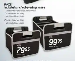 Thansen Indkøbskurv / opbevaringskasse tilbud