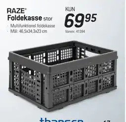 Thansen Foldekasse tilbud