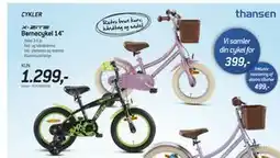 Thansen Børnecykel 14 tilbud