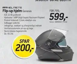 Thansen Flip-up hjelm tilbud