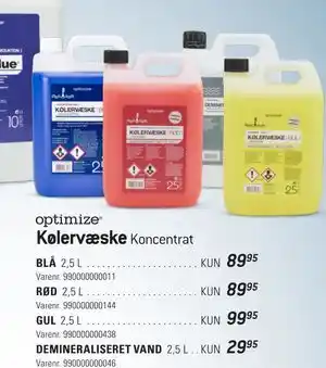 Thansen Kølervæske tilbud
