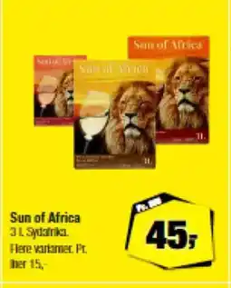 Calle Sun of Africa tilbud